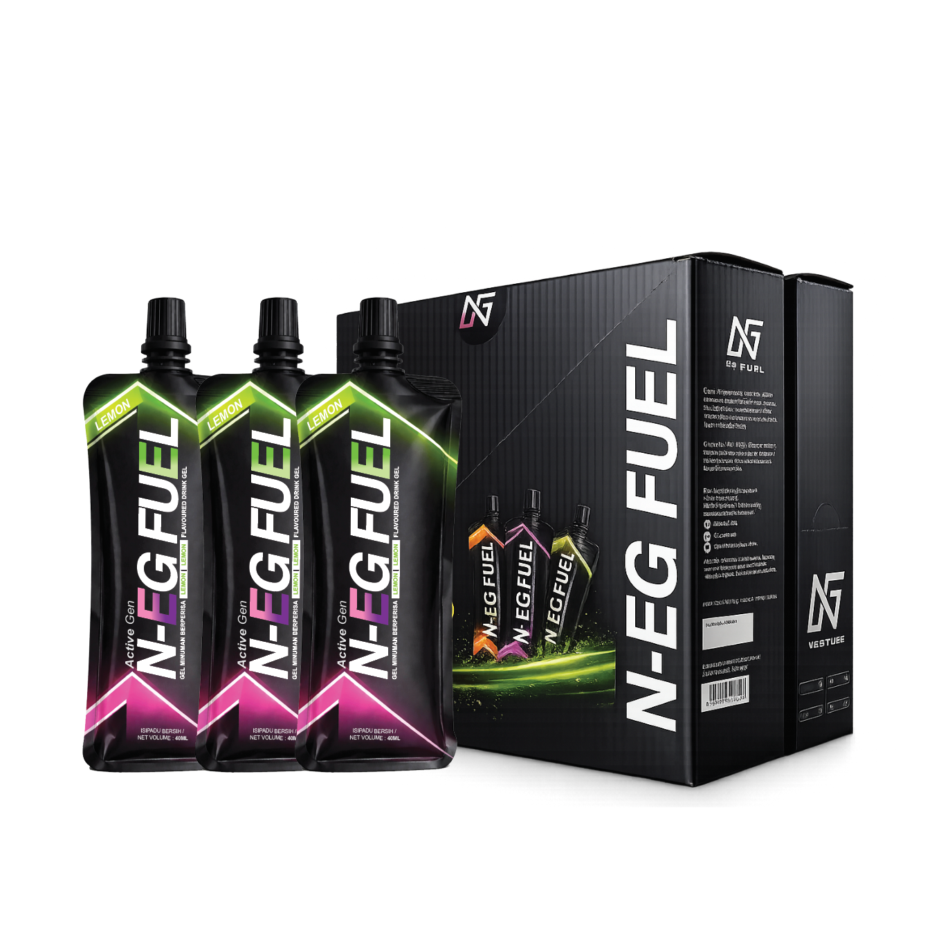 N-EG Fuel Lemon - 1 Box (12pcs )